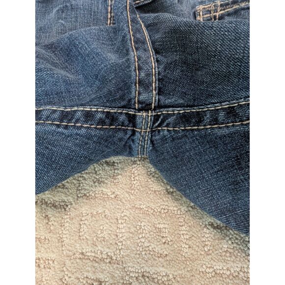 Ariat Jeans Mens Size 38x28 Blue Denim M4 Low Rise Boot 100% Cotton- Please Read - Picture 8 of 13